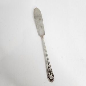 Wm Rogers Mfg. Co. AA IS Jubilee Flatware Silverware Butter Knife - 1 Total‎ C13